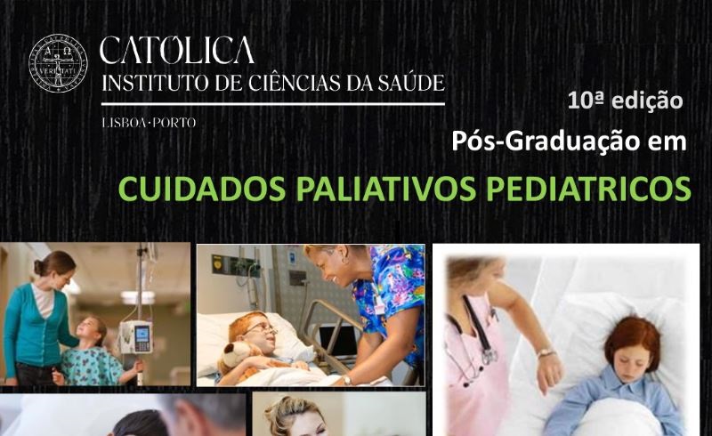 10.ª Edição Pós-Graduação em Cuidados Paliativos Pediátricos com inscrições abertas