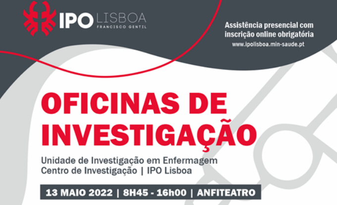 2ª Edição das "Oficinas de Investigação" no IPO Lisboa