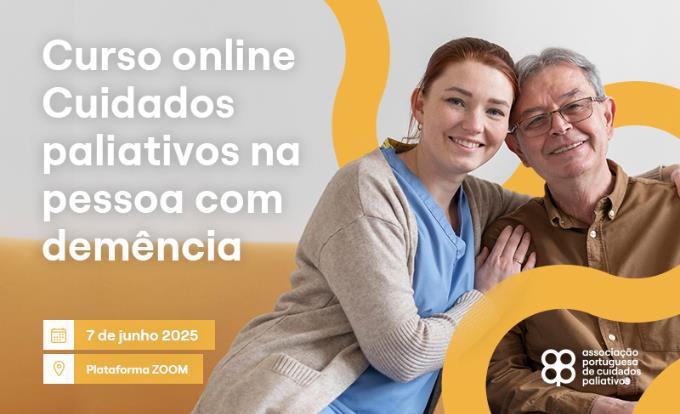 Curso online - Cuidados paliativos na pessoa com demência