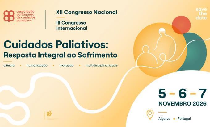 XII Congresso Nacional de Cuidados Paliativos e o III Congresso Internacional da APCP