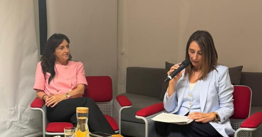 Secretária de Estado da Ação Social e da Inclusão, Clara Marques Mendes, em Alvaiázere